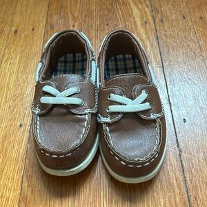 Toddler boat shoes loafers dress shoes size 7